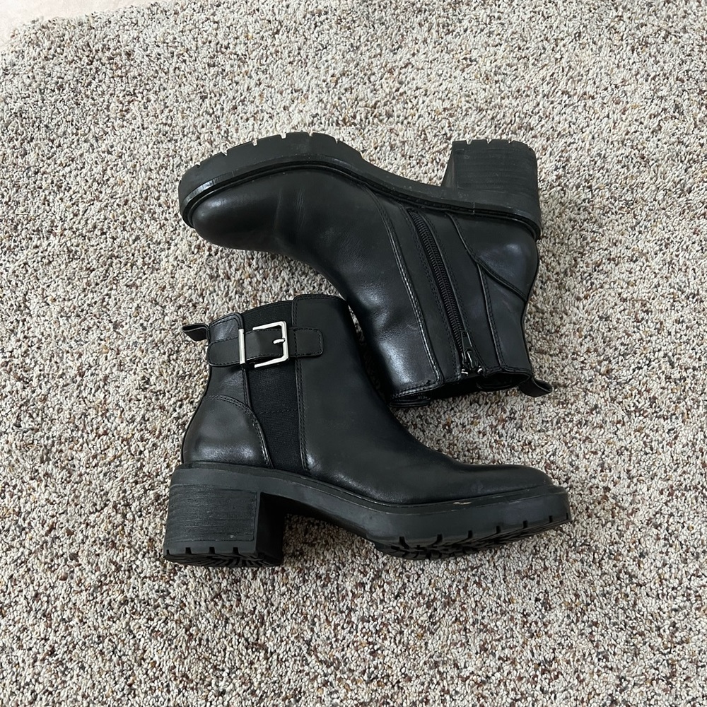 Alex Marie Black chunky booties